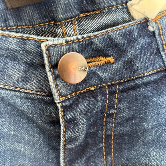 Badgley Mischka vintage Y2K blue jeans mid rise skinny size 29 - Picture 4 of 7